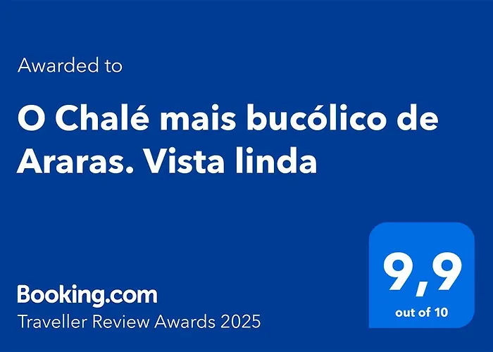 A Cabana Mais Bucolica De Araras